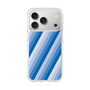 スリムプロテクションケース［ Middle Stripe - Blue ］