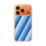 スリムプロテクションケース［ Middle Stripe - Blue ］