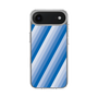 スリムプロテクションケース［ Middle Stripe - Blue ］
