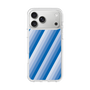 スリムプロテクションケース［ Middle Stripe - Blue ］