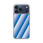 スリムプロテクションケース［ Middle Stripe - Blue ］