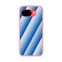 スリムプロテクションケース［ Middle Stripe - Blue ］