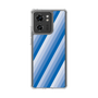 スリムプロテクションケース［ Middle Stripe - Blue ］