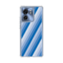 スリムプロテクションケース［ Middle Stripe - Blue ］