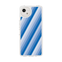スリムプロテクションケース［ Middle Stripe - Blue ］