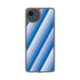 スリムプロテクションケース［ Middle Stripe - Blue ］