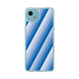 スリムプロテクションケース［ Middle Stripe - Blue ］