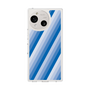 スリムプロテクションケース［ Middle Stripe - Blue ］