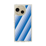 スリムプロテクションケース［ Middle Stripe - Blue ］