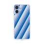 スリムプロテクションケース［ Middle Stripe - Blue ］