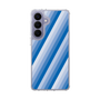 スリムプロテクションケース［ Middle Stripe - Blue ］