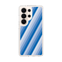 スリムプロテクションケース［ Middle Stripe - Blue ］
