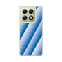 スリムプロテクションケース［ Middle Stripe - Blue ］