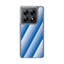 スリムプロテクションケース［ Middle Stripe - Blue ］