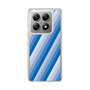 スリムプロテクションケース［ Middle Stripe - Blue ］