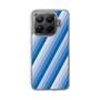 スリムプロテクションケース［ Middle Stripe - Blue ］