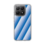 スリムプロテクションケース［ Middle Stripe - Blue ］