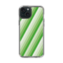 スリムプロテクションケース［ Middle Stripe - Green ］