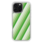 スリムプロテクションケース［ Middle Stripe - Green ］