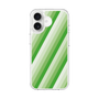 スリムプロテクションケース［ Middle Stripe - Green ］