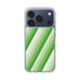 スリムプロテクションケース［ Middle Stripe - Green ］