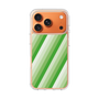 スリムプロテクションケース［ Middle Stripe - Green ］