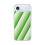 スリムプロテクションケース［ Middle Stripe - Green ］