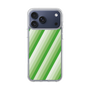 スリムプロテクションケース［ Middle Stripe - Green ］