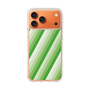 スリムプロテクションケース［ Middle Stripe - Green ］