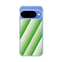 スリムプロテクションケース［ Middle Stripe - Green ］