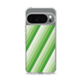 スリムプロテクションケース［ Middle Stripe - Green ］