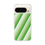 スリムプロテクションケース［ Middle Stripe - Green ］