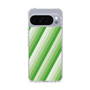 スリムプロテクションケース［ Middle Stripe - Green ］