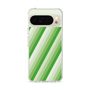 スリムプロテクションケース［ Middle Stripe - Green ］