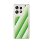 スリムプロテクションケース［ Middle Stripe - Green ］