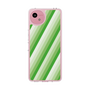 スリムプロテクションケース［ Middle Stripe - Green ］