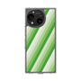 スリムプロテクションケース［ Middle Stripe - Green ］