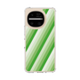 スリムプロテクションケース［ Middle Stripe - Green ］