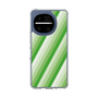スリムプロテクションケース［ Middle Stripe - Green ］