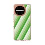 スリムプロテクションケース［ Middle Stripe - Green ］