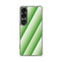スリムプロテクションケース［ Middle Stripe - Green ］