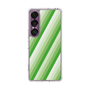 スリムプロテクションケース［ Middle Stripe - Green ］