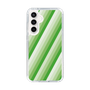 スリムプロテクションケース［ Middle Stripe - Green ］