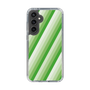 スリムプロテクションケース［ Middle Stripe - Green ］