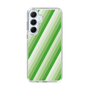 スリムプロテクションケース［ Middle Stripe - Green ］