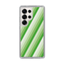 スリムプロテクションケース［ Middle Stripe - Green ］