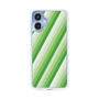 スリムプロテクションケース［ Middle Stripe - Green ］