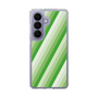スリムプロテクションケース［ Middle Stripe - Green ］