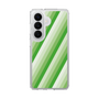 スリムプロテクションケース［ Middle Stripe - Green ］