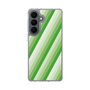 スリムプロテクションケース［ Middle Stripe - Green ］